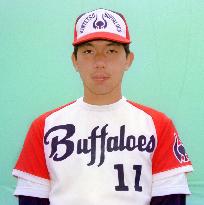 Kintetsu Buffaloes pitcher Hideo Nomo